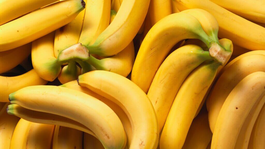 foto com várias bananas