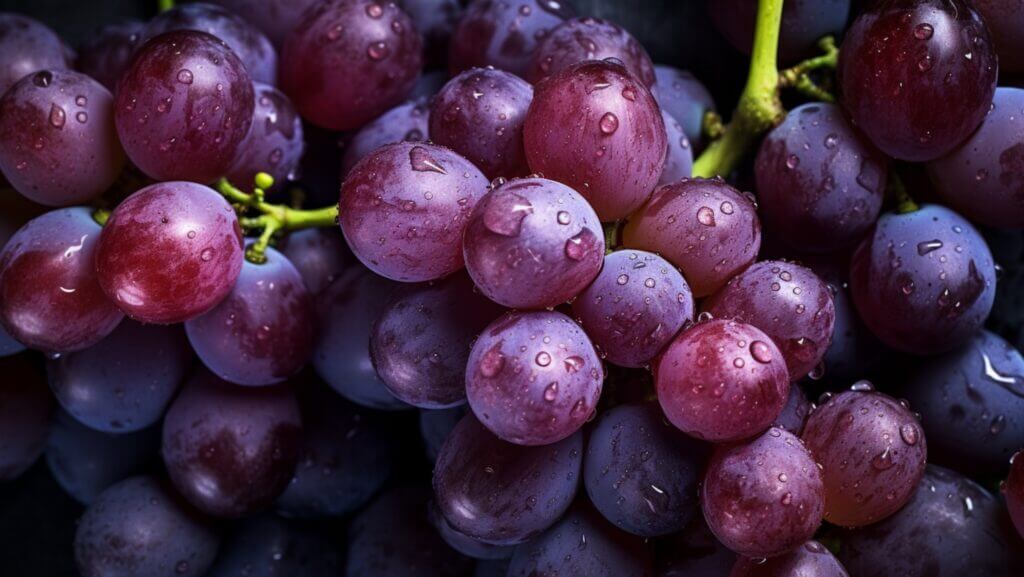 foto de uvas frescas